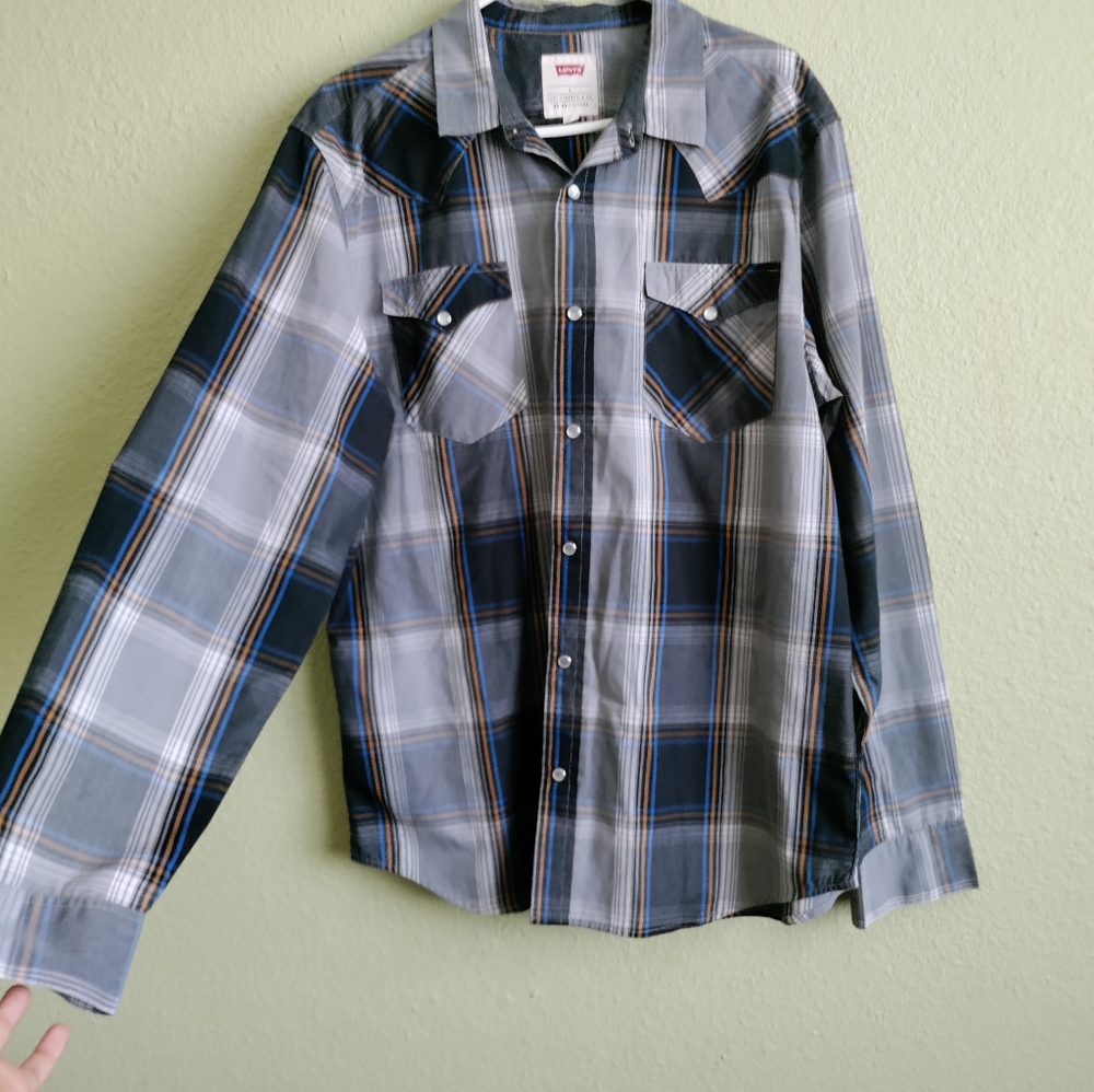 LEVI'S ( L ) Button Down Long Sleeve Shirt